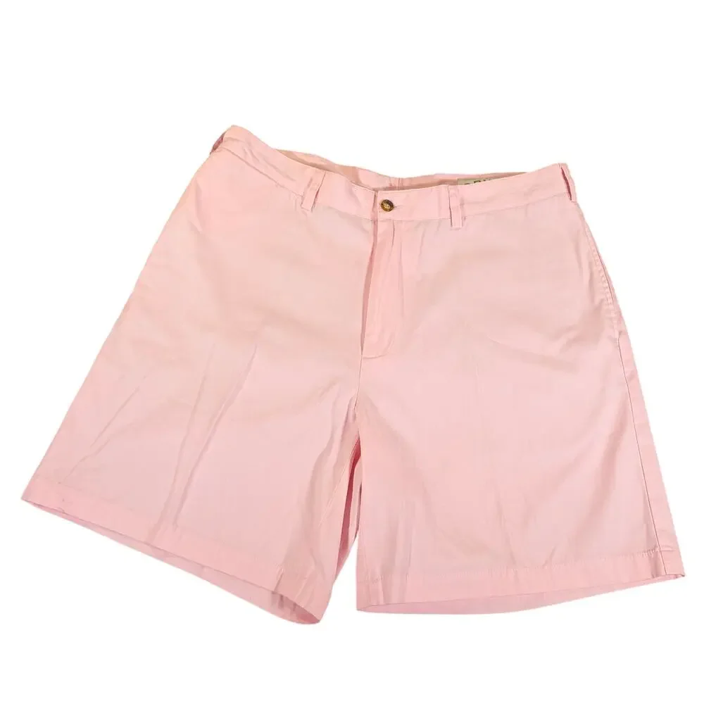 Orvis Pink Chino Golf Shorts Mens Size 36